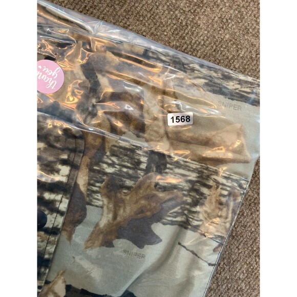 Northwest Territory Pants Mens XL Cargo Loose Brush Sniper Camo Hunting Canvas - Picture 9 of 9